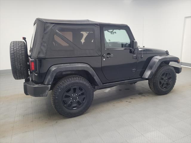 used 2015 Jeep Wrangler car, priced at $19,895