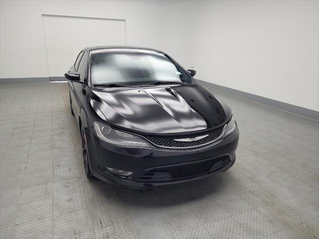 used 2015 Chrysler 200 car, priced at $13,895