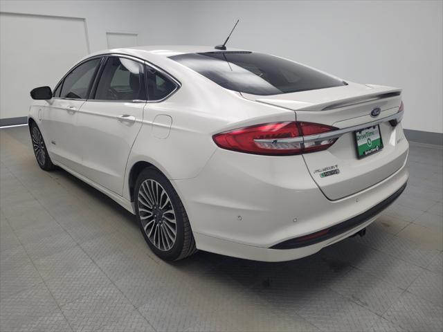 used 2017 Ford Fusion Energi car, priced at $15,595