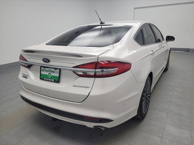 used 2017 Ford Fusion Energi car, priced at $15,595