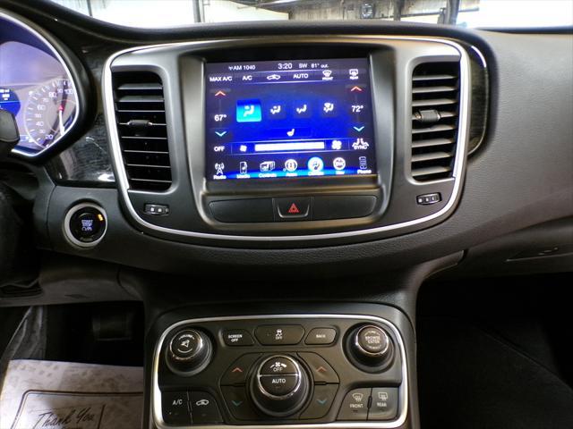 used 2015 Chrysler 200 car, priced at $10,995