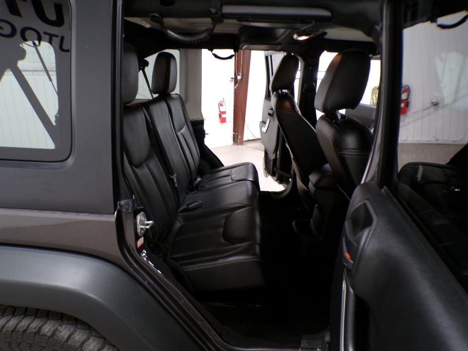 used 2017 Jeep Wrangler Unlimited car, priced at $20,995