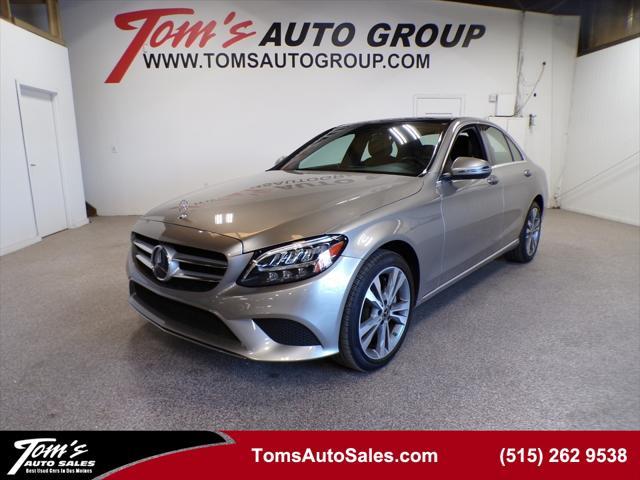 used 2019 Mercedes-Benz C-Class car, priced at $24,995