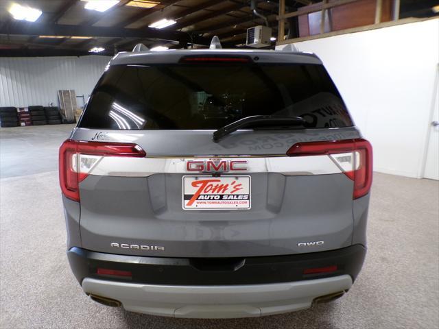 used 2021 GMC Acadia car, priced at $25,500