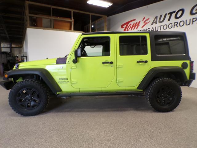 used 2017 Jeep Wrangler Unlimited car, priced at $16,995