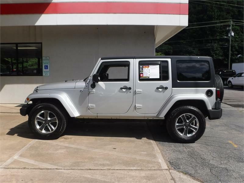 used 2012 Jeep Wrangler Unlimited car, priced at $12,500