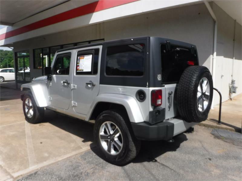 used 2012 Jeep Wrangler Unlimited car, priced at $12,500