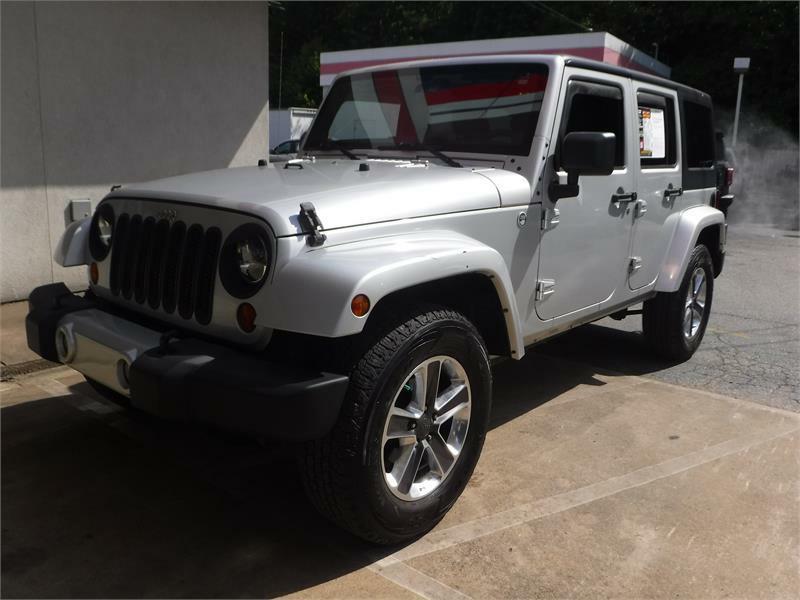 used 2012 Jeep Wrangler Unlimited car, priced at $12,500