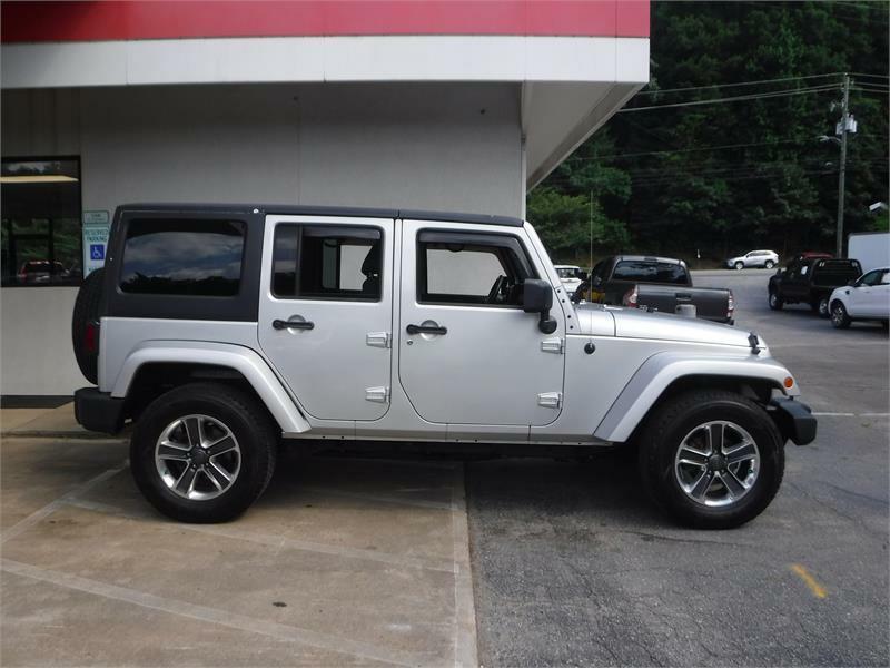 used 2012 Jeep Wrangler Unlimited car, priced at $12,500