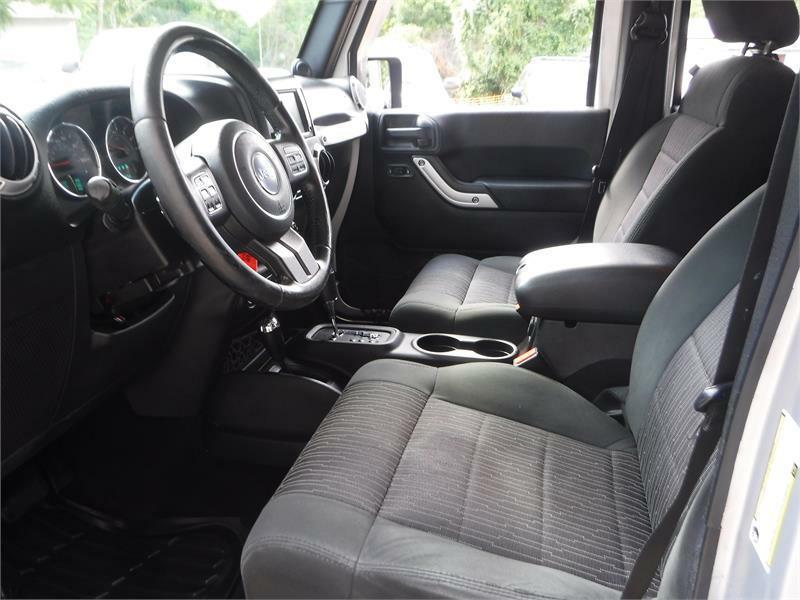 used 2012 Jeep Wrangler Unlimited car, priced at $12,500