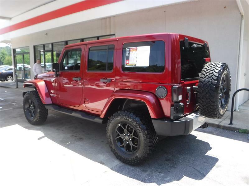 used 2012 Jeep Wrangler Unlimited car, priced at $15,950