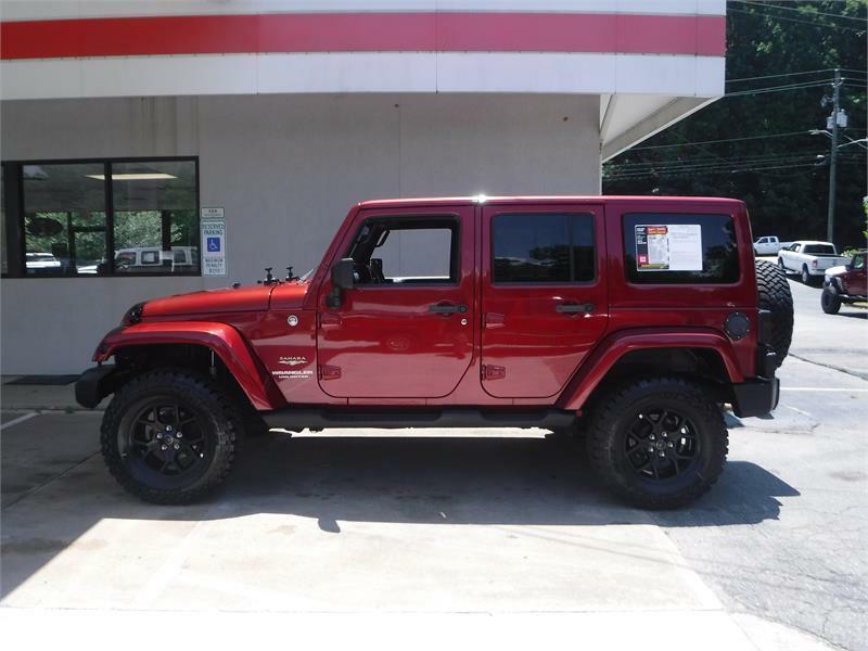used 2012 Jeep Wrangler Unlimited car, priced at $15,950