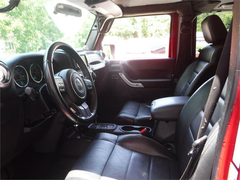 used 2012 Jeep Wrangler Unlimited car, priced at $15,950
