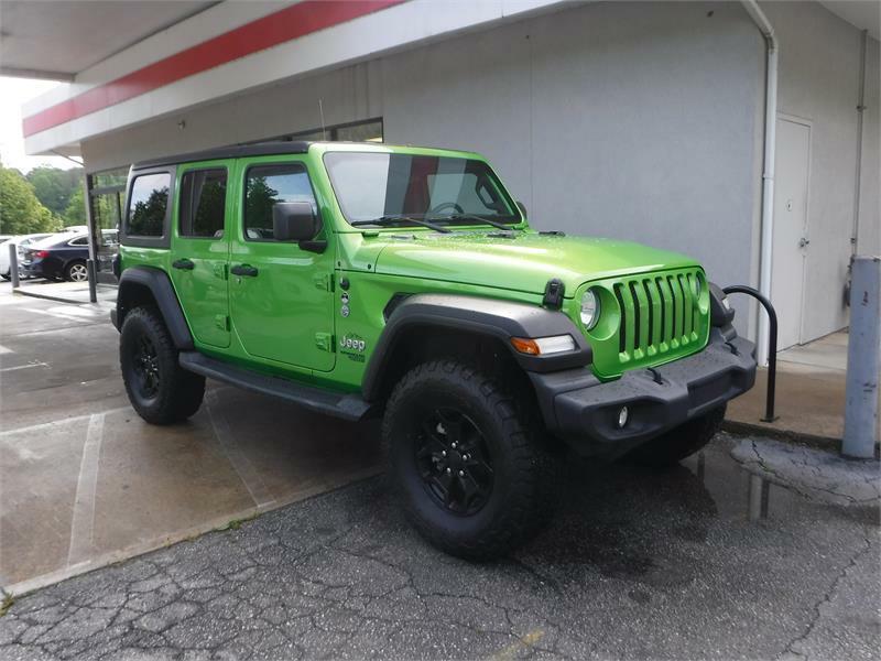 used 2018 Jeep Wrangler Unlimited car, priced at $25,500
