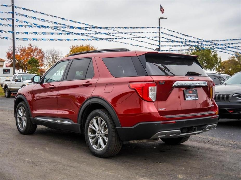 used 2021 Ford Explorer car, priced at $26,905