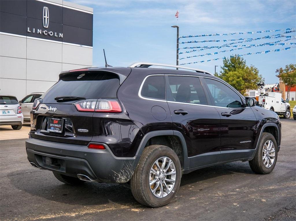 used 2021 Jeep Cherokee car, priced at $22,995