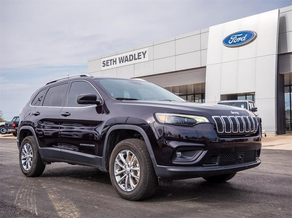 used 2021 Jeep Cherokee car, priced at $22,995