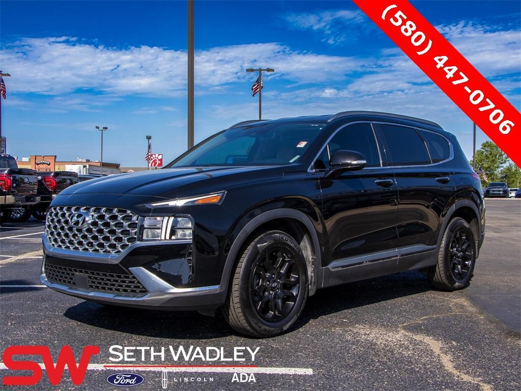 used 2021 Hyundai Santa Fe car, priced at $23,235