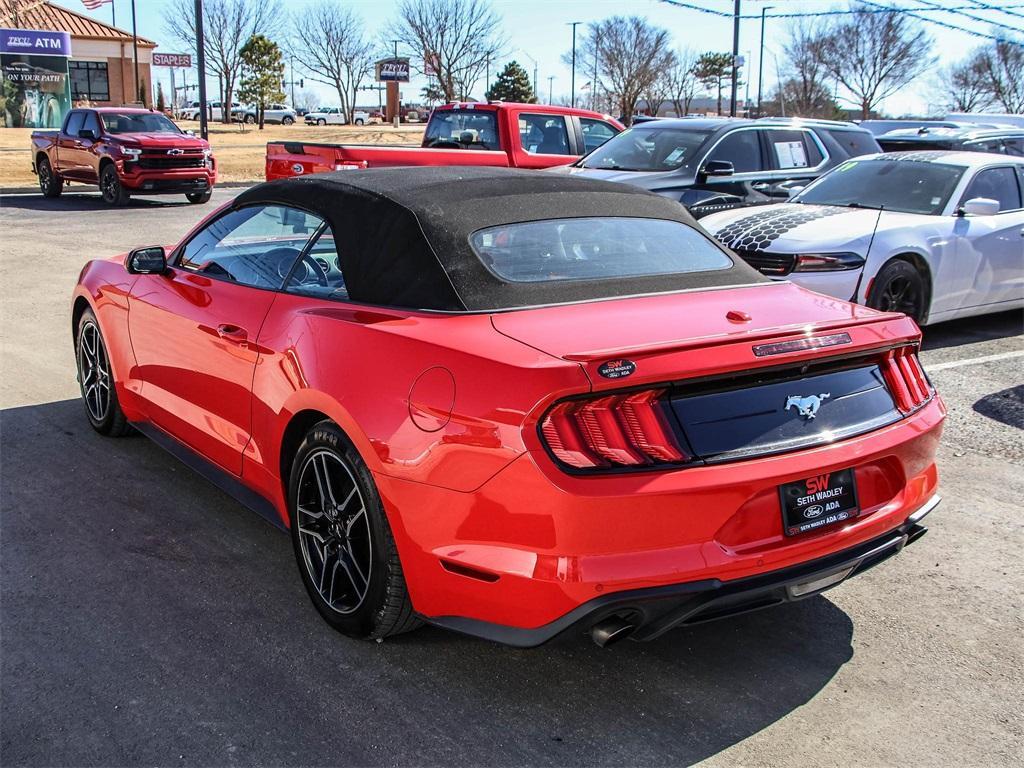 used 2022 Ford Mustang car, priced at $22,778