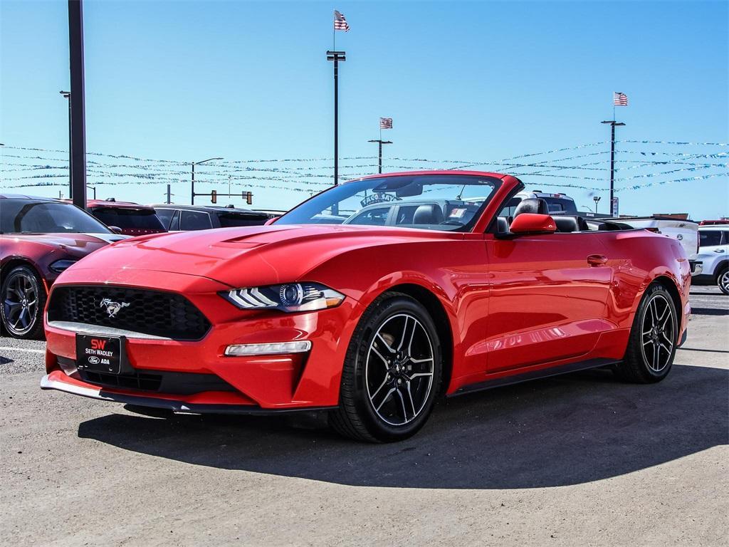 used 2022 Ford Mustang car, priced at $22,778