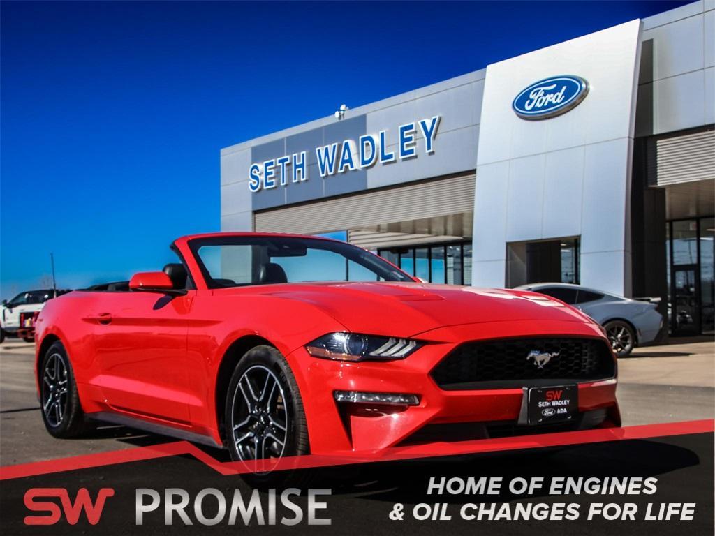 used 2022 Ford Mustang car, priced at $22,778