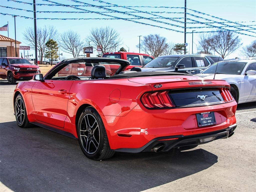 used 2022 Ford Mustang car, priced at $22,778