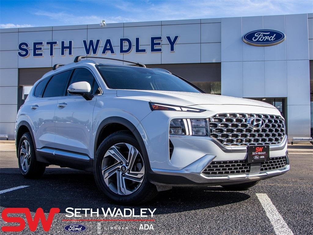 used 2022 Hyundai Santa Fe car, priced at $27,750