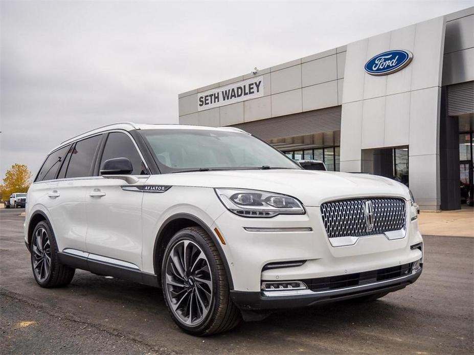 used 2021 Lincoln Aviator car, priced at $41,495