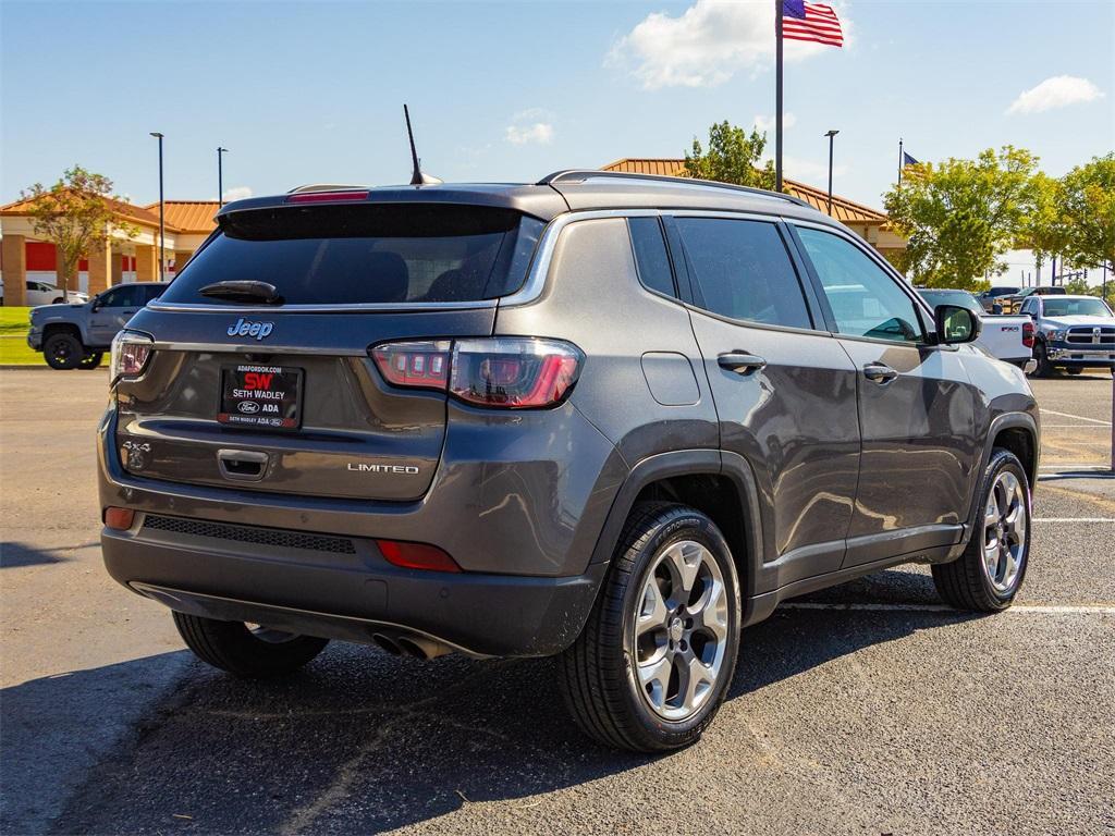 used 2021 Jeep Compass car, priced at $15,958