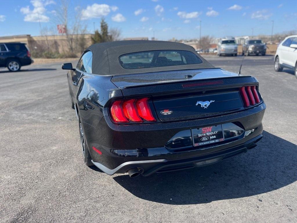 used 2022 Ford Mustang car, priced at $23,188