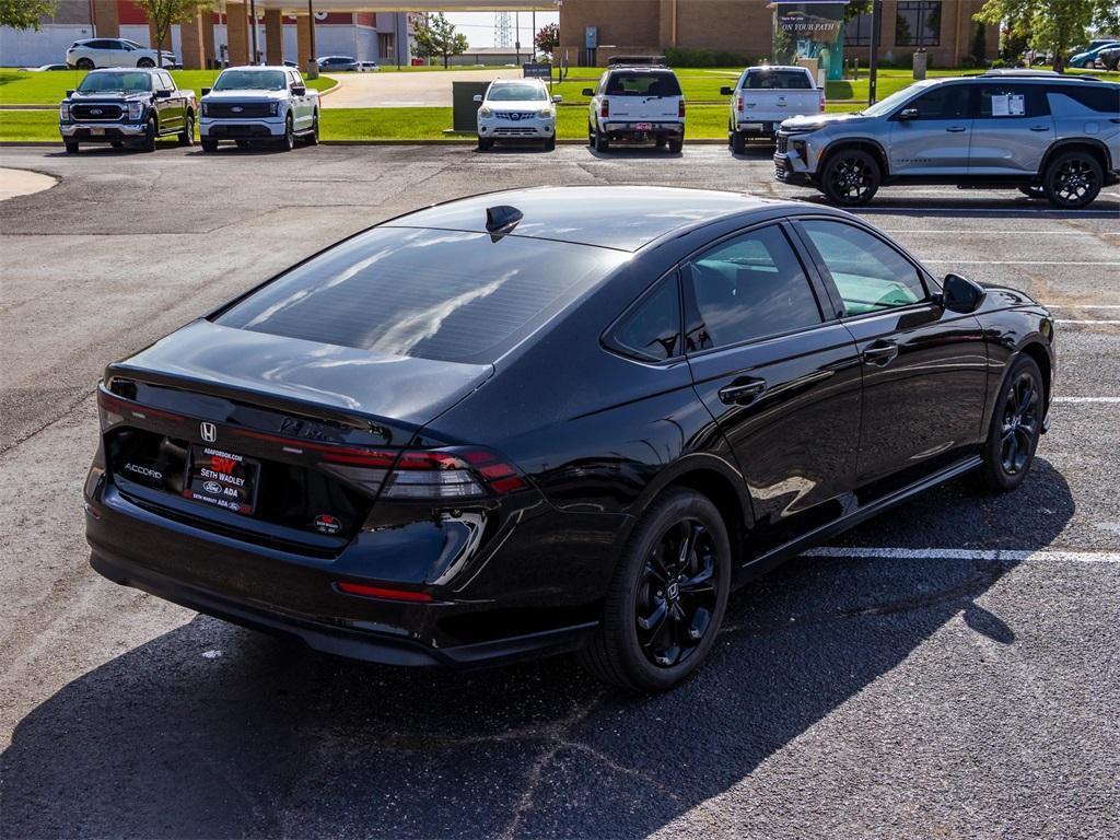 used 2025 Honda Accord car, priced at $28,696