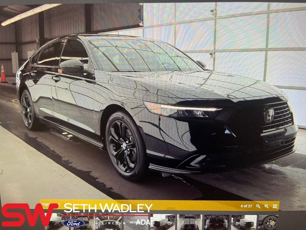 used 2025 Honda Accord car, priced at $31,448
