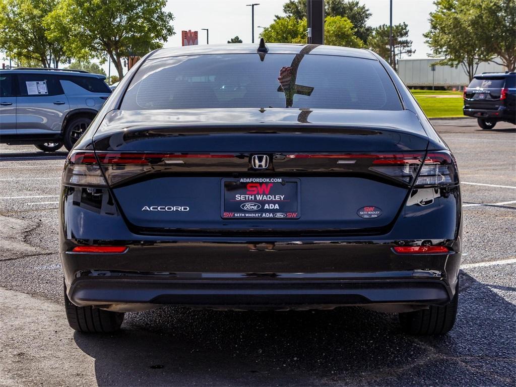 used 2025 Honda Accord car, priced at $28,696