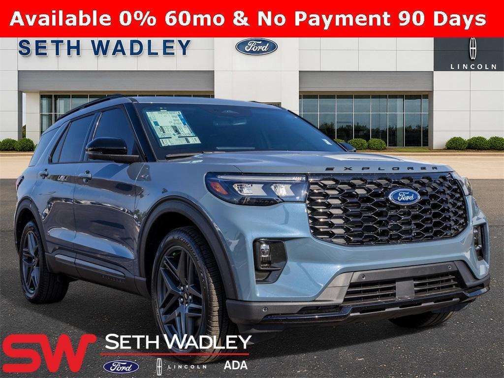 new 2025 Ford Explorer car, priced at $53,183