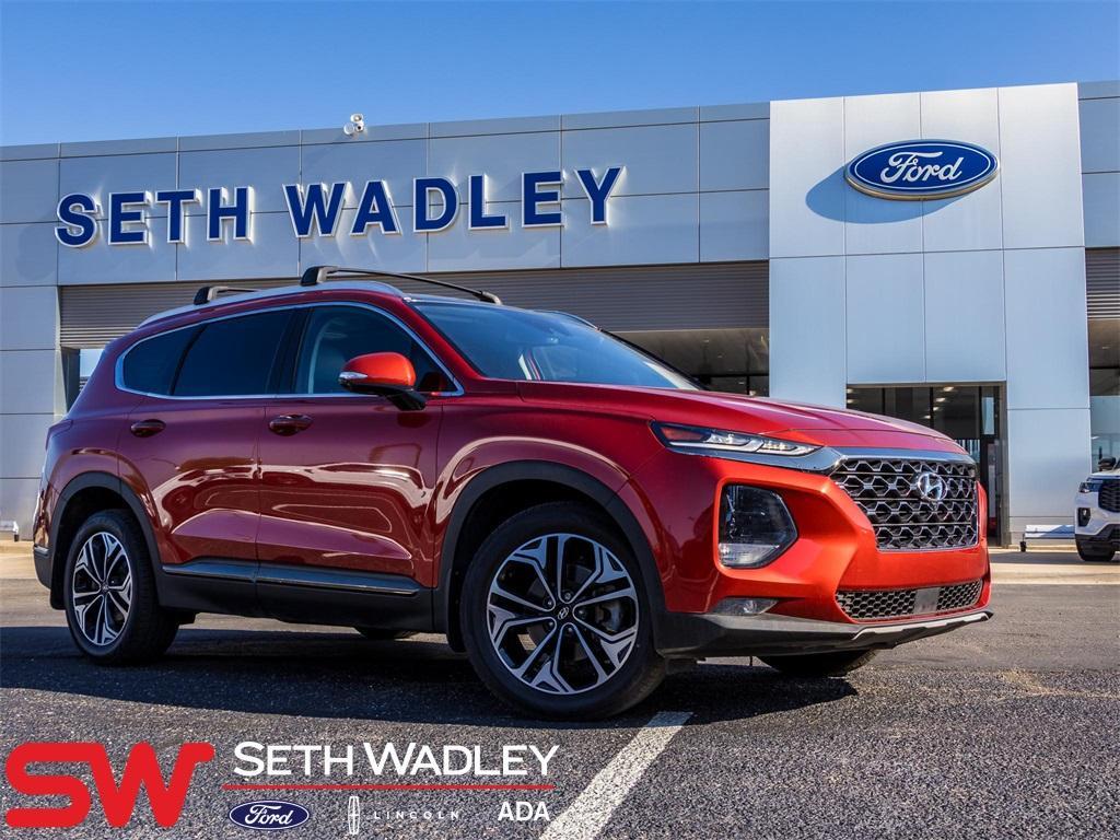 used 2020 Hyundai Santa Fe car, priced at $20,190