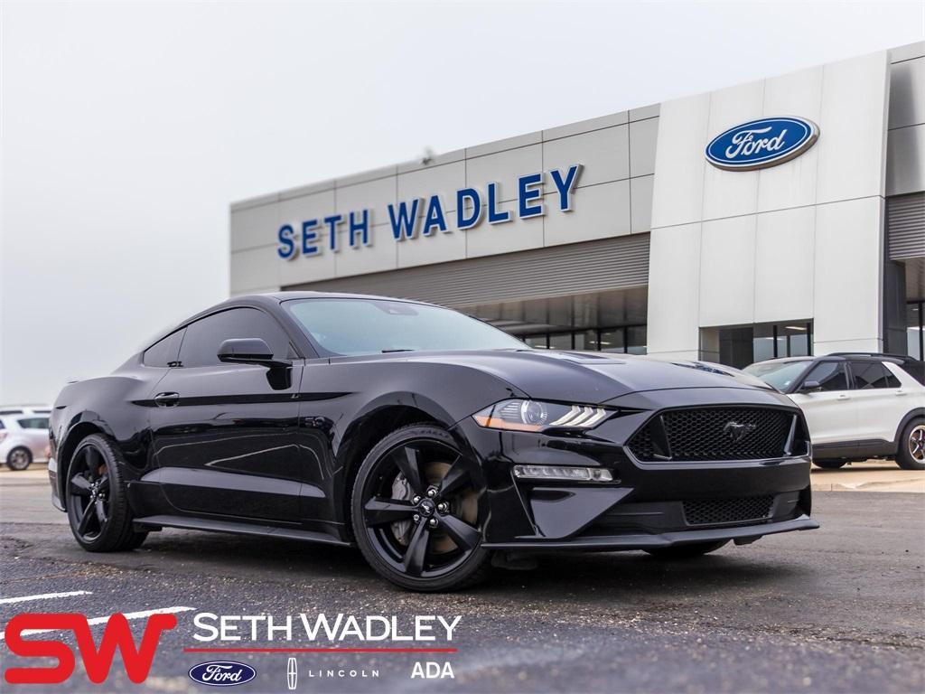 used 2022 Ford Mustang car, priced at $34,950