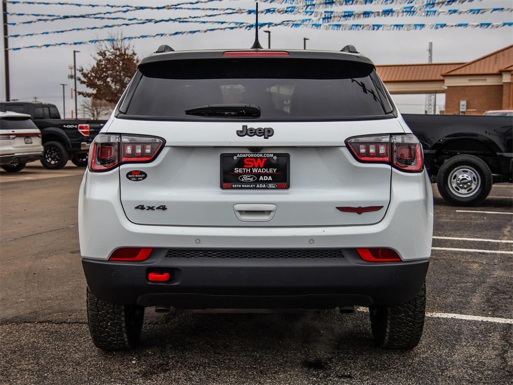 used 2024 Jeep Compass car, priced at $29,378