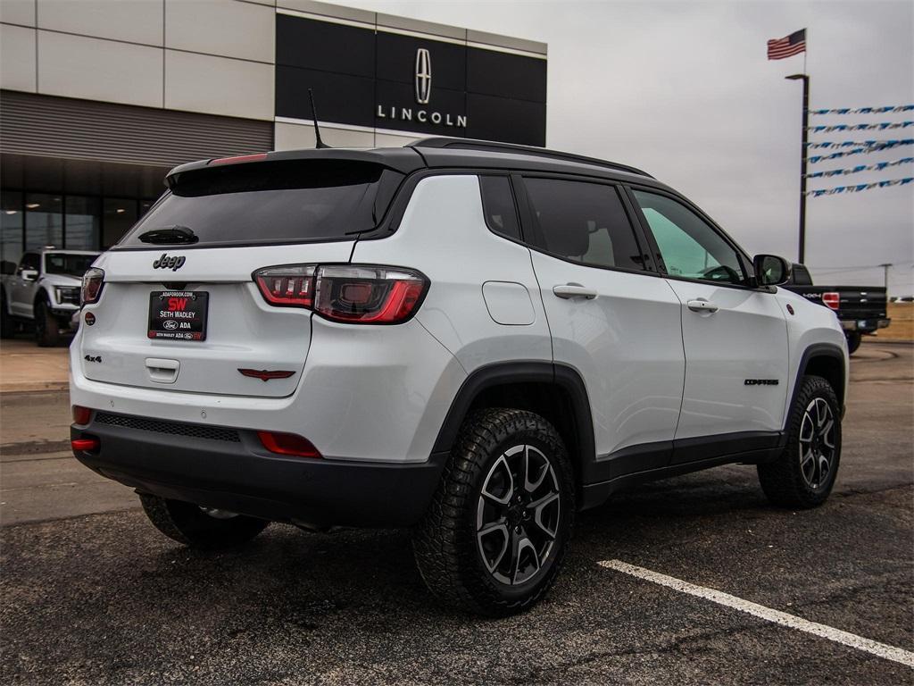 used 2024 Jeep Compass car, priced at $29,378