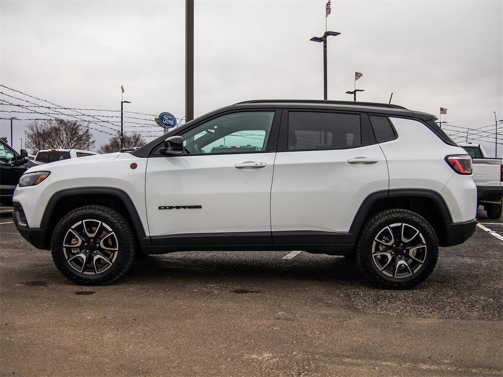 used 2024 Jeep Compass car, priced at $29,378