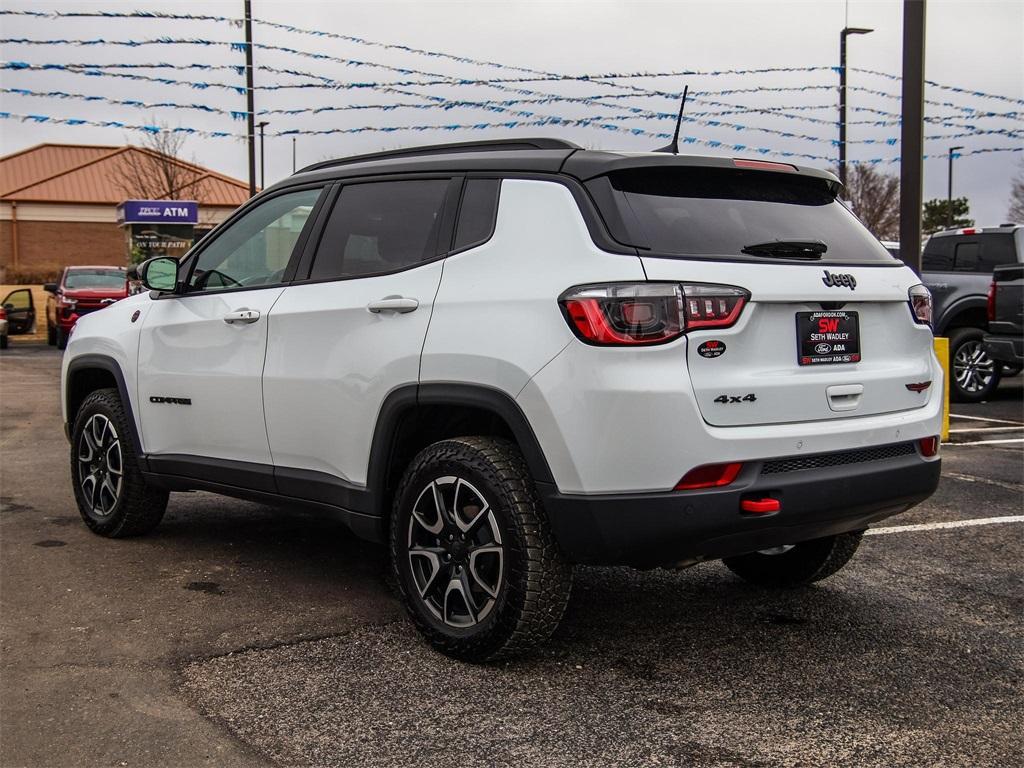 used 2024 Jeep Compass car, priced at $29,378