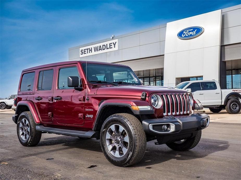 used 2021 Jeep Wrangler Unlimited car, priced at $31,850