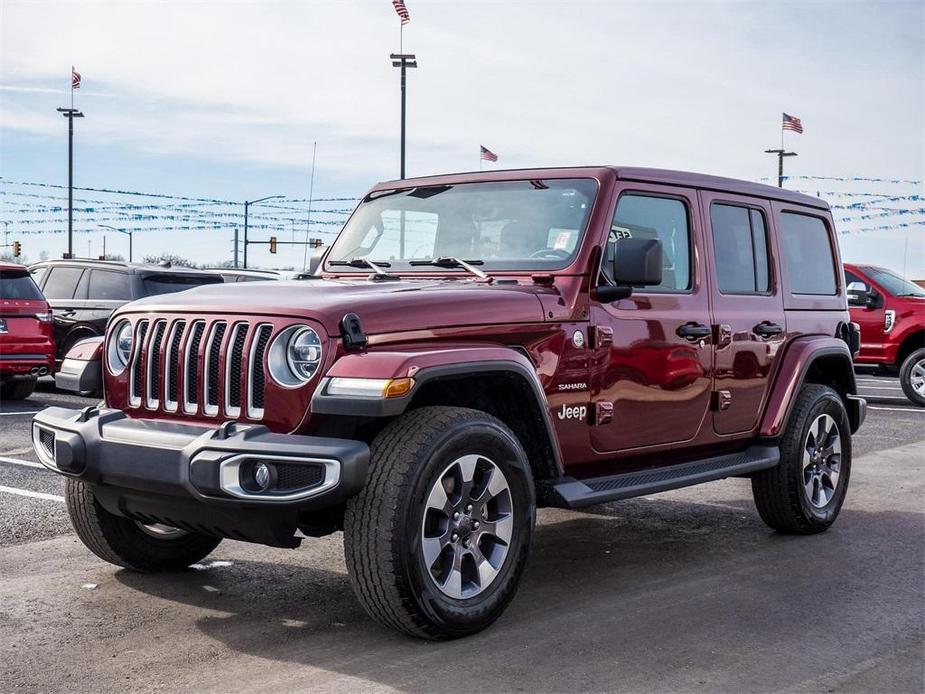 used 2021 Jeep Wrangler Unlimited car, priced at $31,850