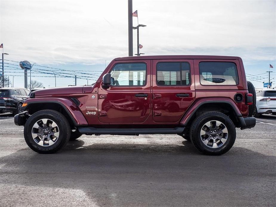 used 2021 Jeep Wrangler Unlimited car, priced at $31,850