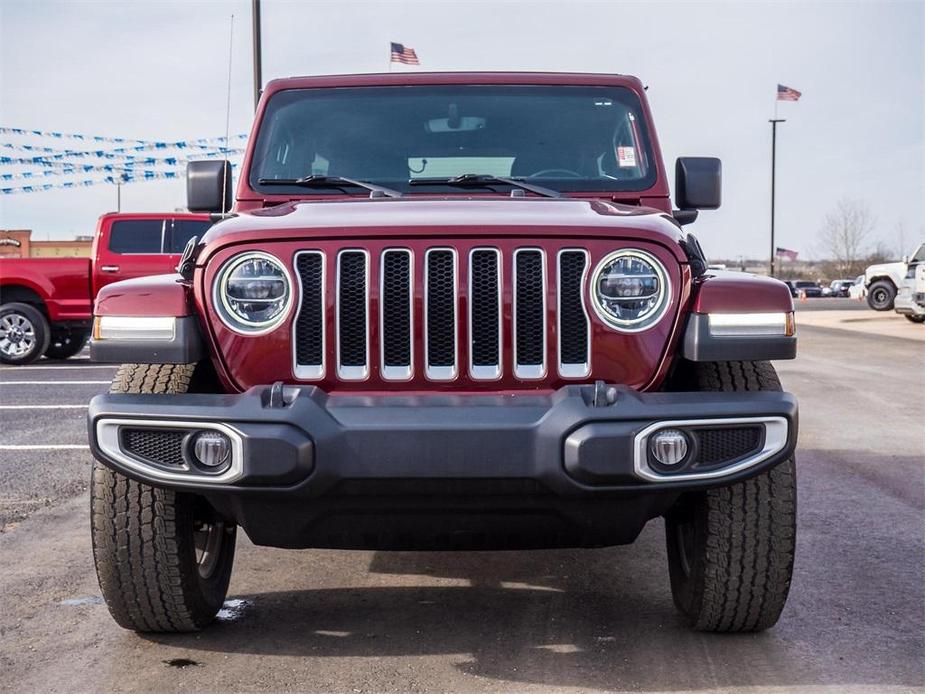 used 2021 Jeep Wrangler Unlimited car, priced at $31,850