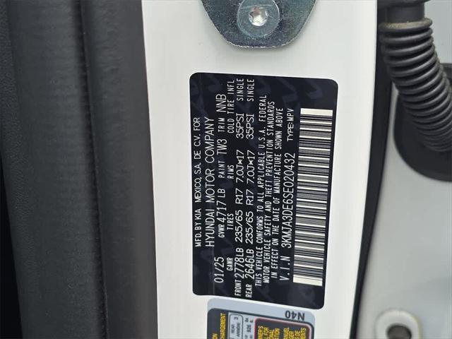 new 2025 Hyundai Tucson car, priced at $31,240