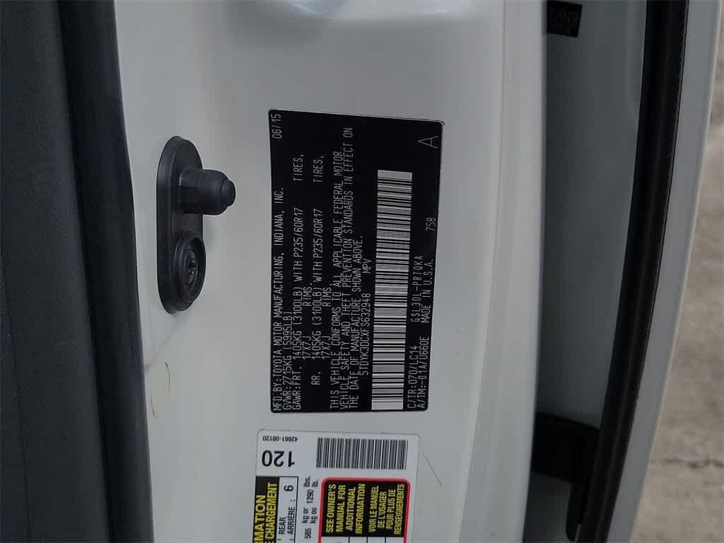 used 2015 Toyota Sienna car, priced at $15,999