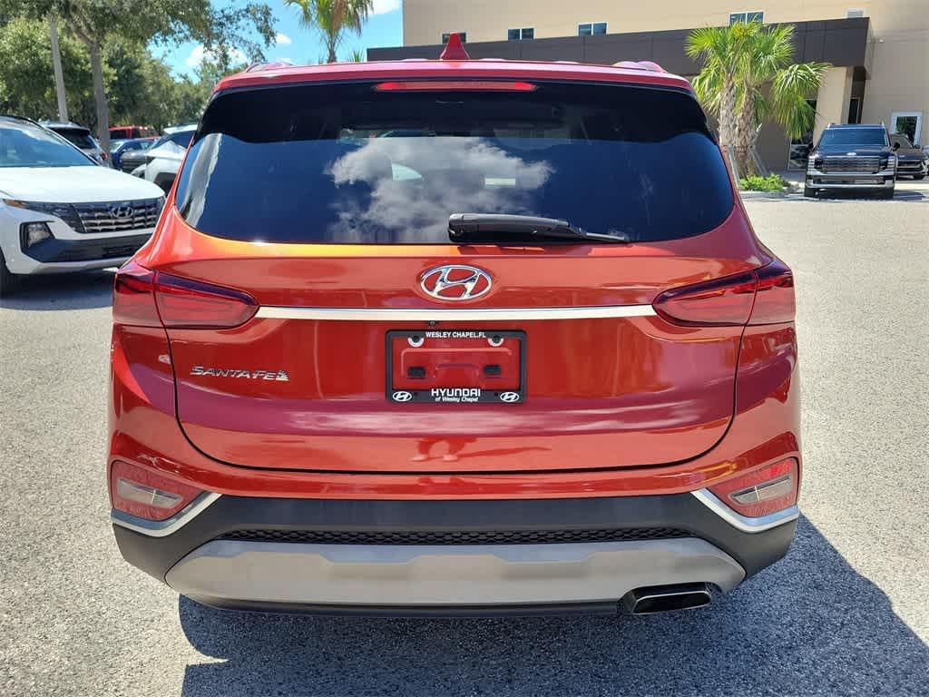 used 2020 Hyundai Santa Fe car, priced at $12,898