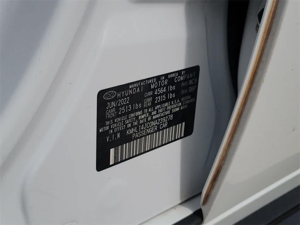 used 2022 Hyundai Sonata car, priced at $21,946