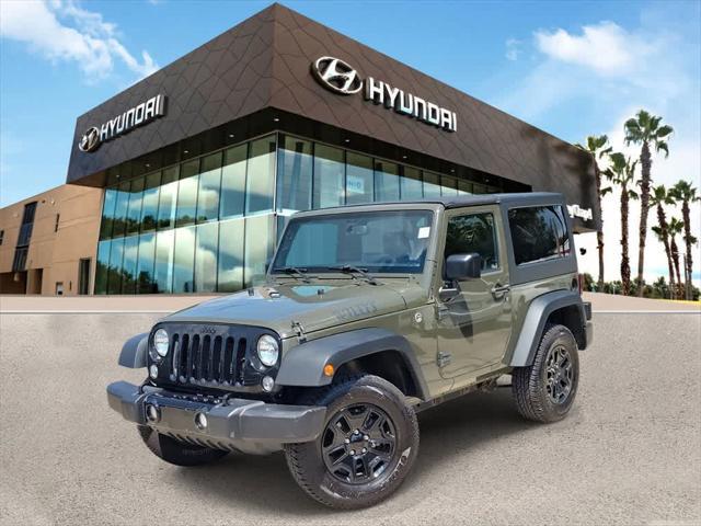 used 2016 Jeep Wrangler car, priced at $20,719