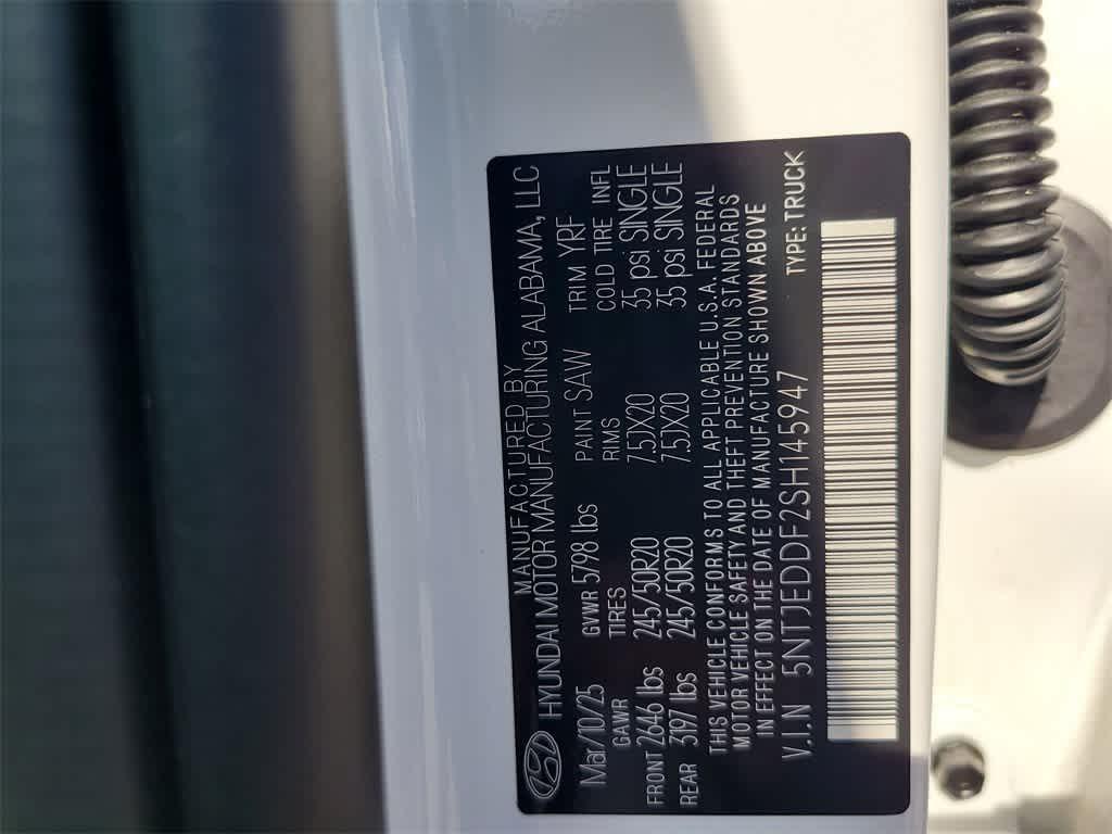 new 2025 Hyundai SANTA CRUZ car, priced at $44,810